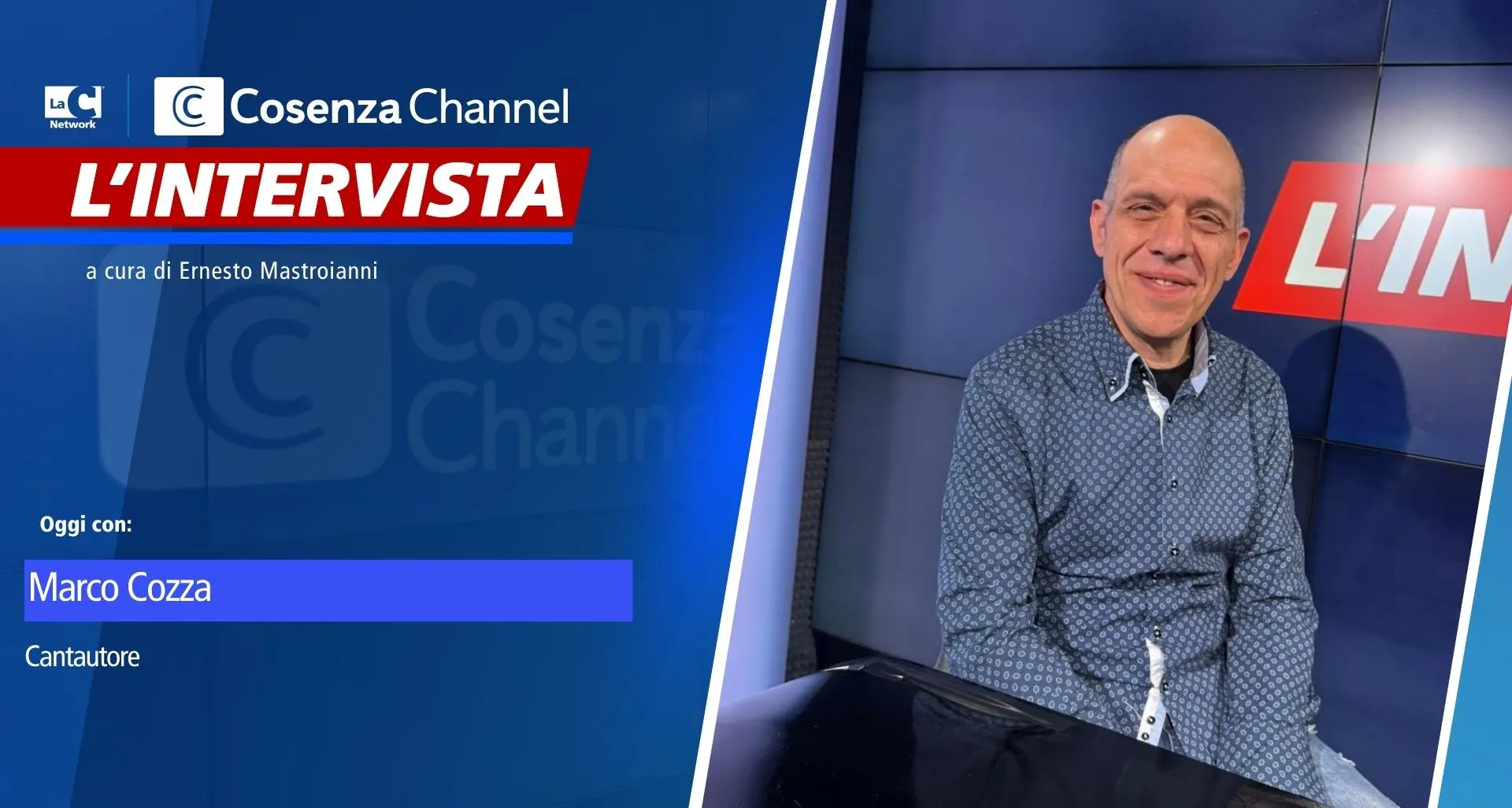 Marco Cozza, il cantautore calabrese si racconta