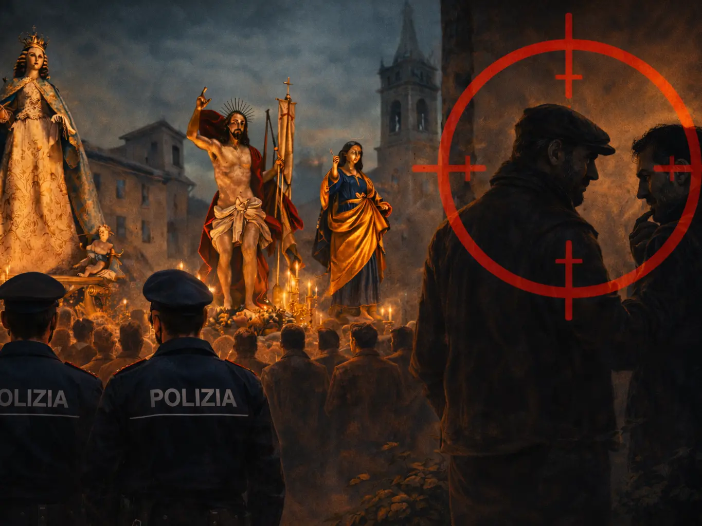 «La ‘ndrangheta nell’Affruntata di Soriano»: le statue sulle spalle degli uomini del clan Emanuele-Idà nel 2022