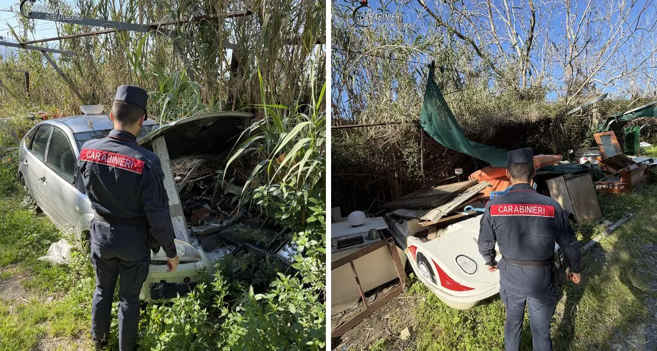 Sequestrata una discarica abusiva nel Cosentino, denunciato il proprietario del terreno\n