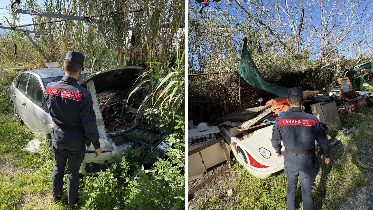 Sequestrata una discarica abusiva nel Cosentino, denunciato il proprietario del terreno\n