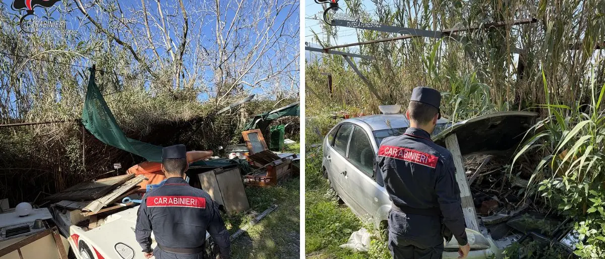 Acquappesa, sequestrata una discarica abusiva: denunciato il proprietario del terreno\n