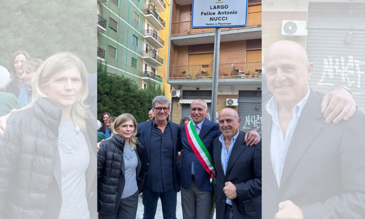 Cosenza intitola uno slargo a Tonino Nucci, medico e benefattore\n