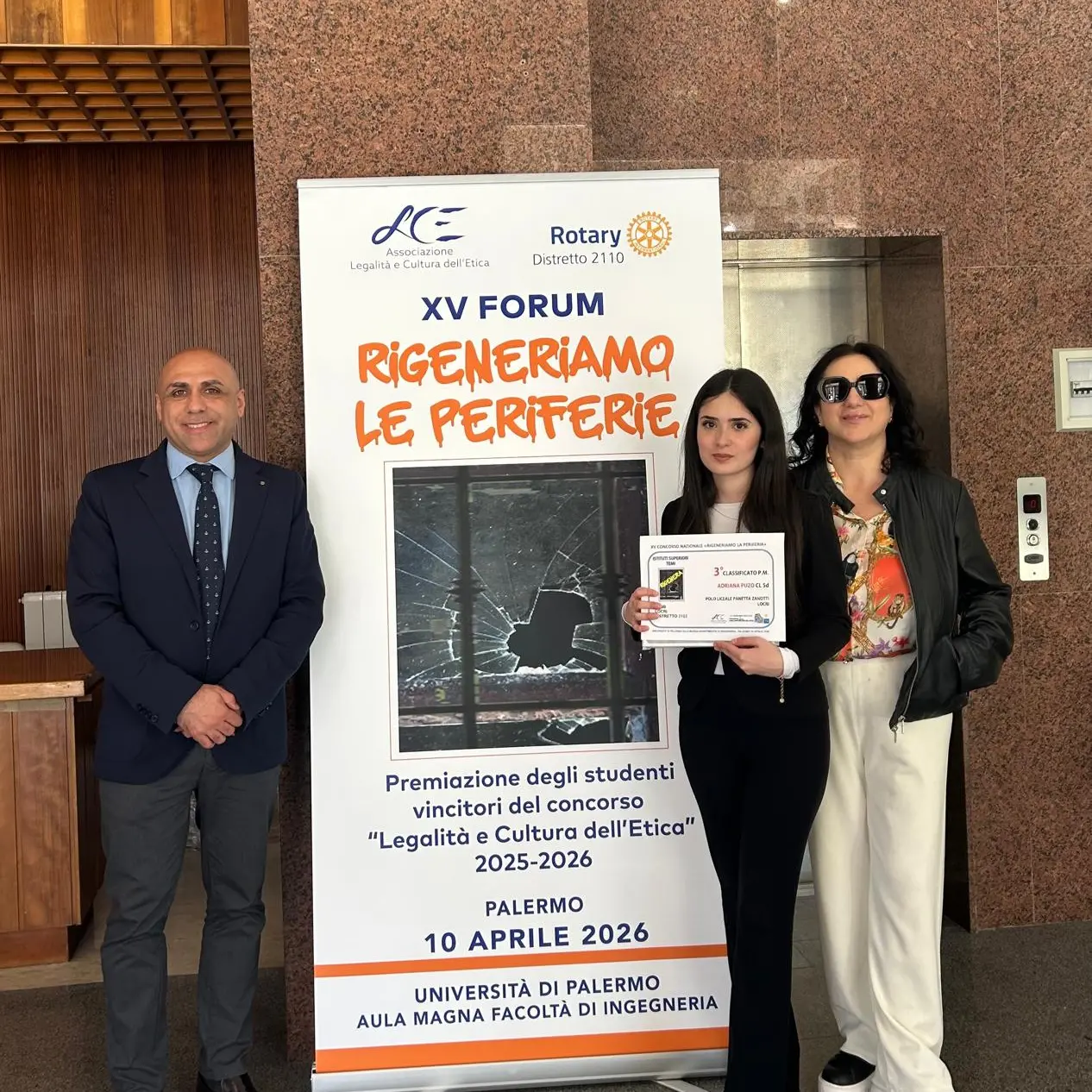 Studentessa del Polo Liceale di Locri\u00A0conquista il terzo premio alla XV edizione del concorso nazionale “Legalità\u00A0e cultura dell’etica”\n