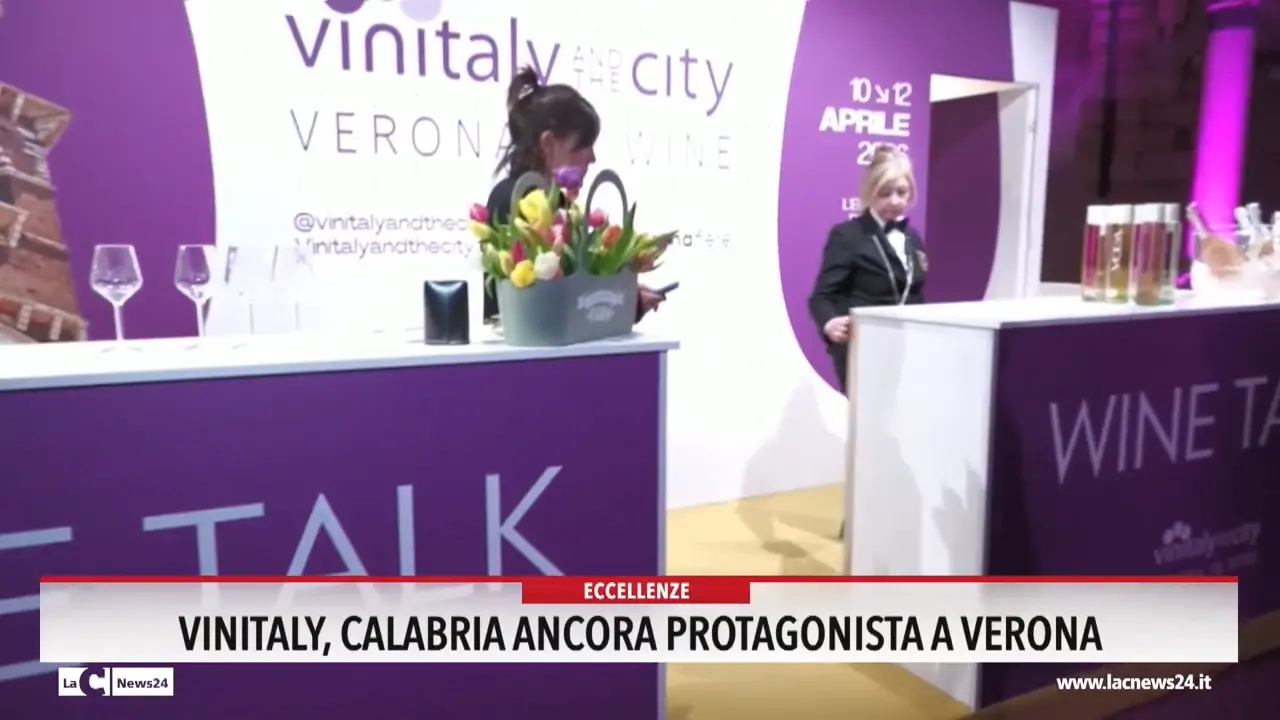 Vinitaly, Calabria ancora protagonista a Verona
