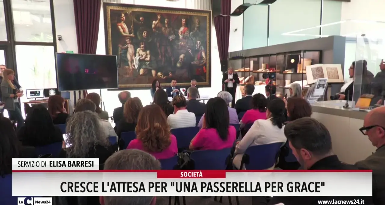 Cresce l'attesa per Una passerella per Grace