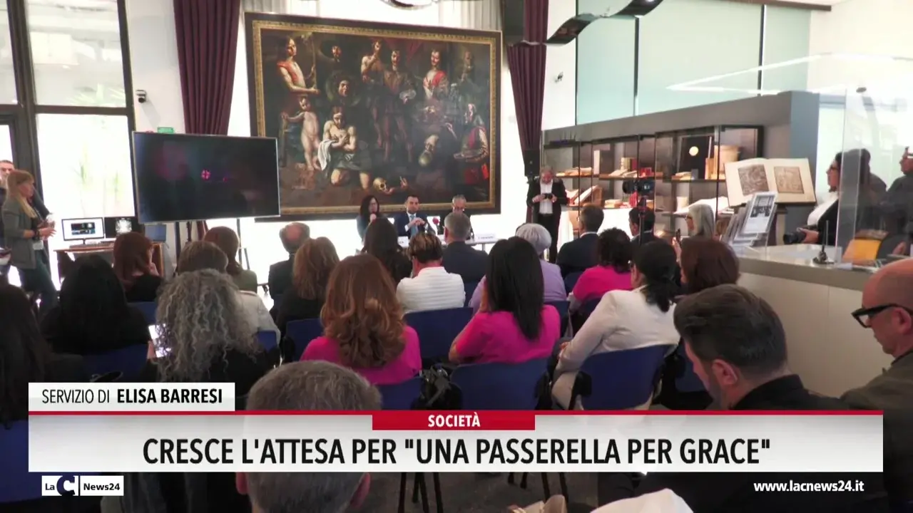 Cresce l'attesa per Una passerella per Grace