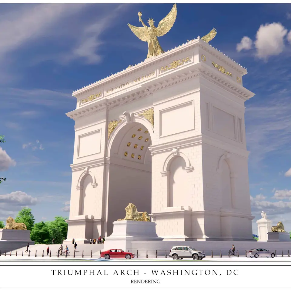 Washington, polemica sull’Arc de Trump: progetto monumentale voluto da Donald\u00A0tra critiche e ricorsi\n