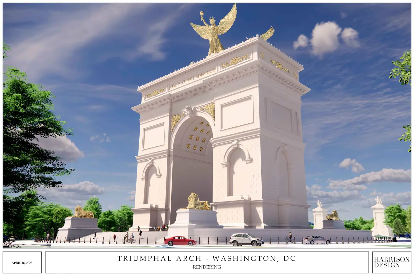 Washington, polemica sull’Arc de Trump: progetto monumentale voluto da Donald\u00A0tra critiche e ricorsi\n