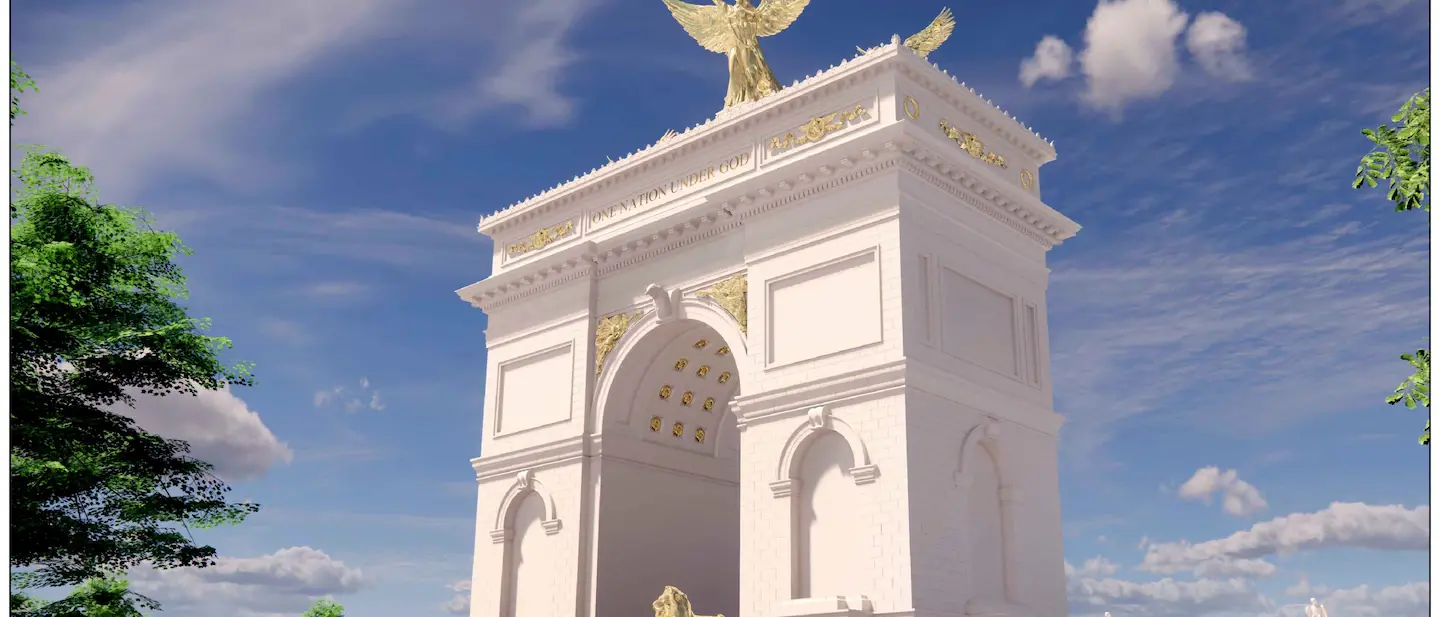 Washington, polemica sull’Arc de Trump: progetto monumentale voluto da Donald\u00A0tra critiche e ricorsi\n