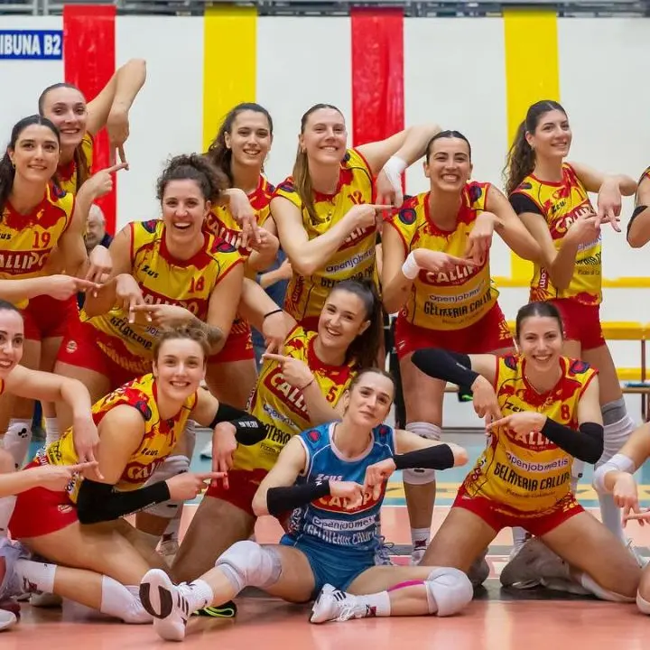 Volley femminile, Tonno Callipo promossa in A3 a quattro giornate dalla\u00A0fine del campionato: battuta 3-0 la Futura Teramo\n