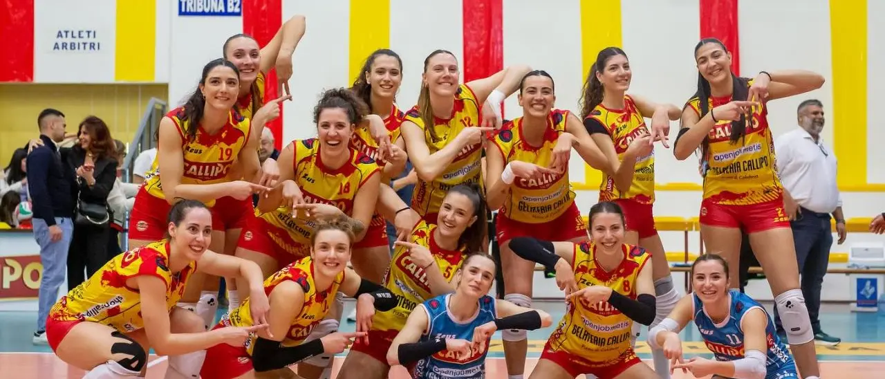 Volley femminile, Tonno Callipo promossa in A3 a quattro giornate dalla\u00A0fine del campionato: battuta 3-0 la Futura Teramo\n