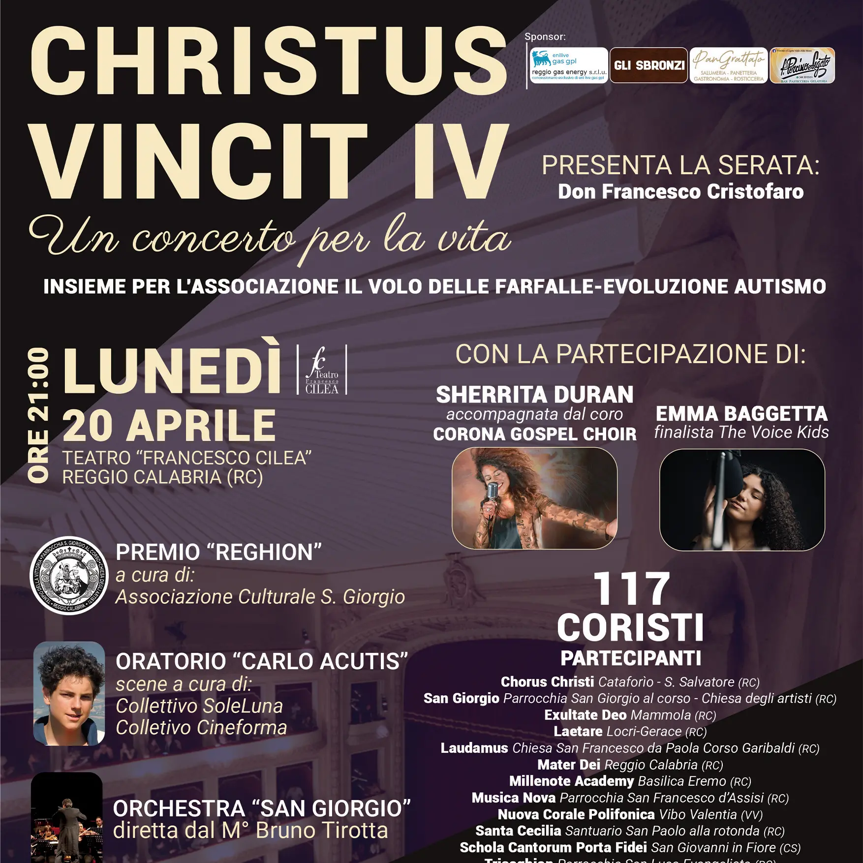 Christus Vincit IV: ultimi biglietti disponibili per il grande concerto di beneficenza al Teatro Cilea\n