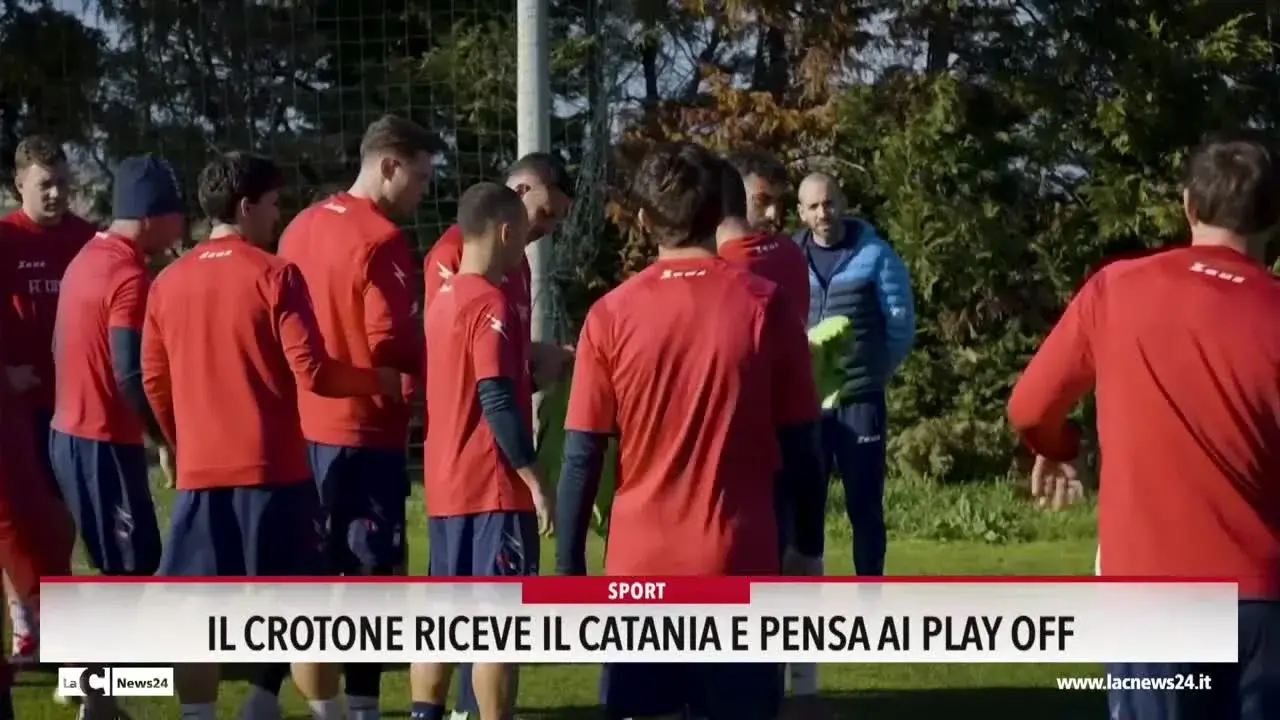Il Crotone riceve il Catania e pensa ai play off