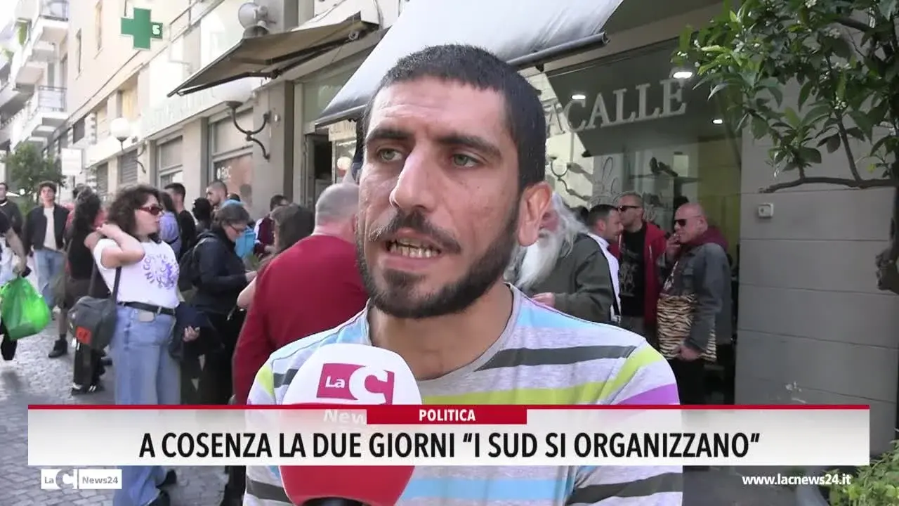 A Cosenza la due giorni \"I Sud si organizzano\"
