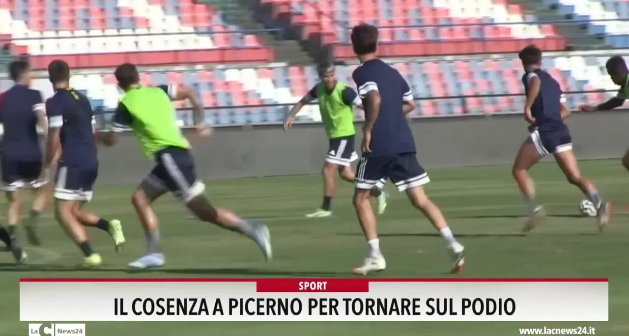 Il Cosenza a Picerno per tornare sul podio