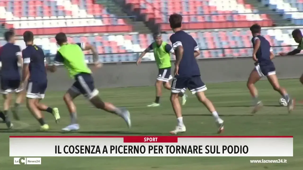 Il Cosenza a Picerno per tornare sul podio