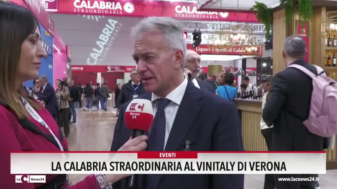 La Calabria straordinaria al Vinitaly di Verona