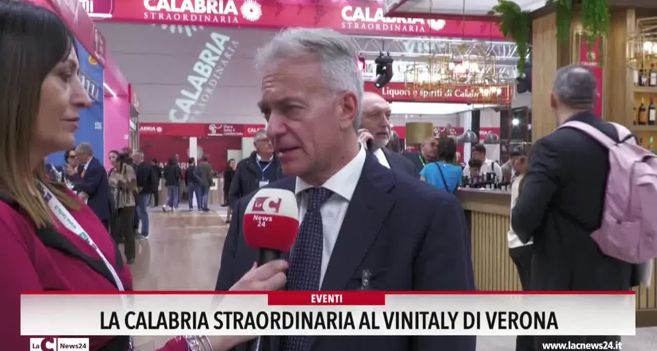 La Calabria straordinaria al Vinitaly di Verona