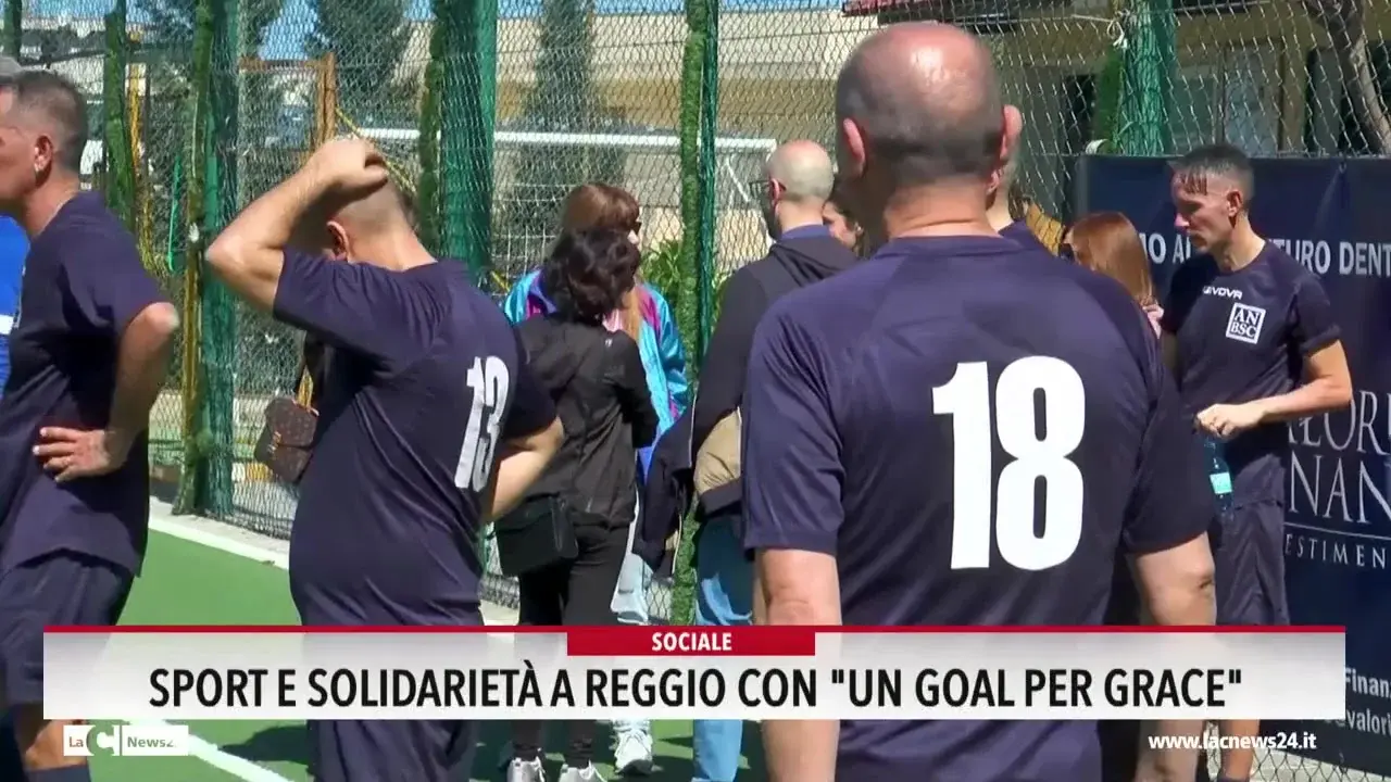 Sport e solidarietà a Reggio con \"Un goal per Grace\"