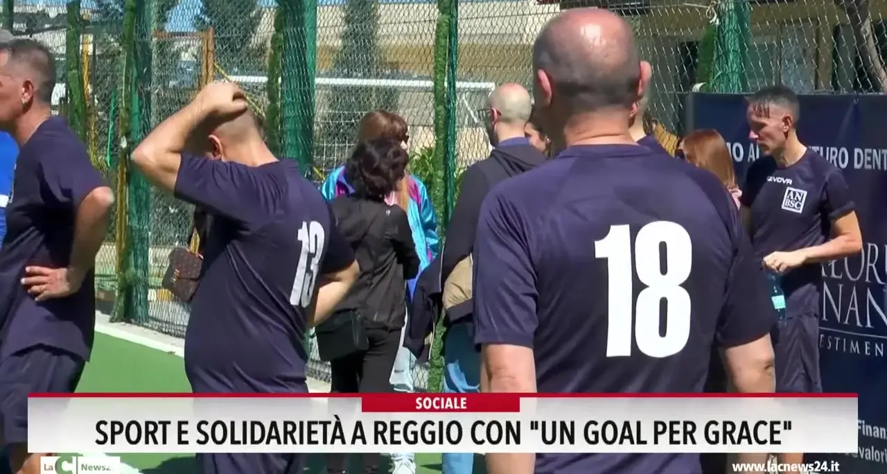 Sport e solidarietà a Reggio con \"Un goal per Grace\"