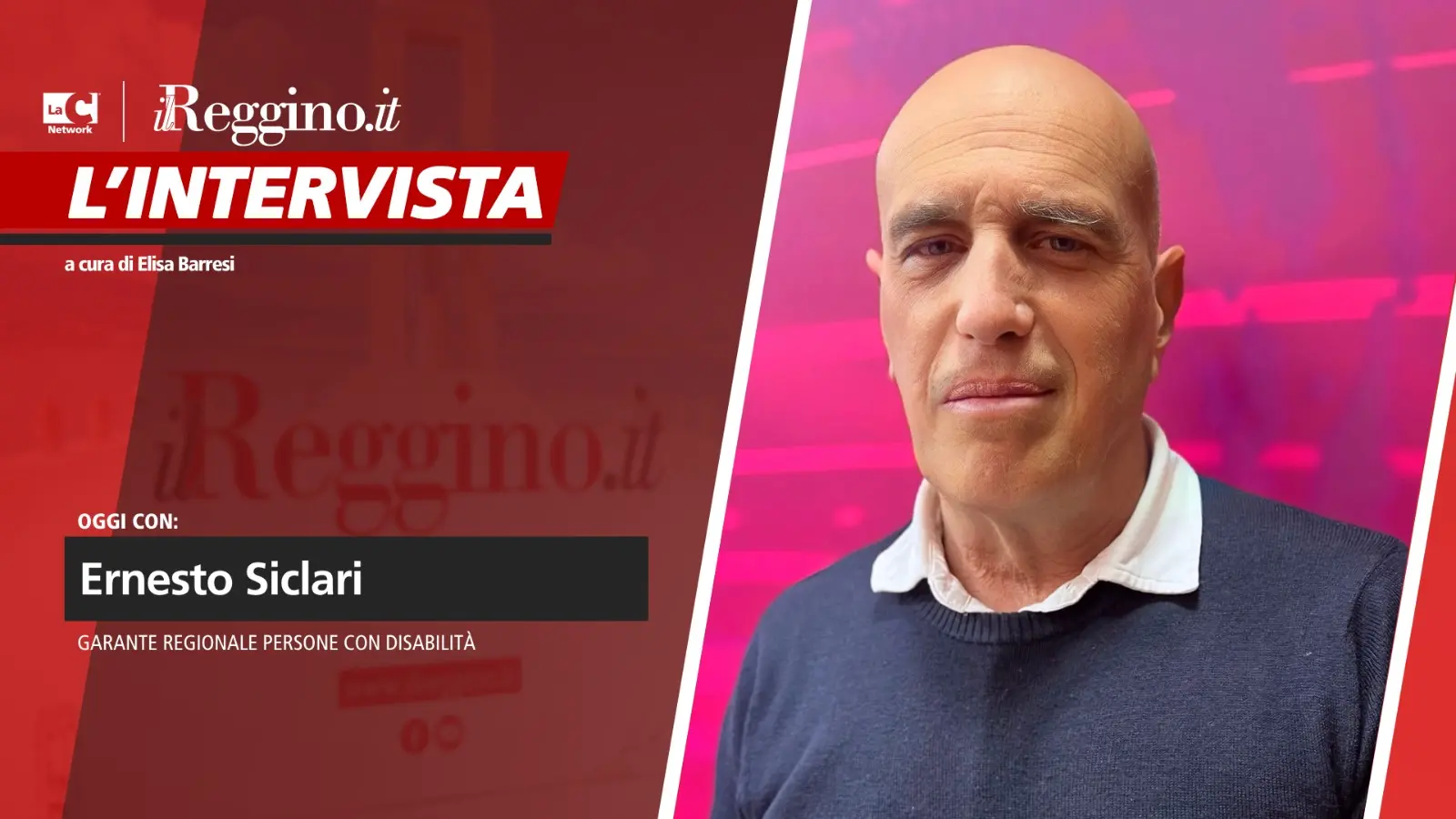 Il garante Ernesto Siclari: «Fare rete per costruire una Calabria inclusiva»\n