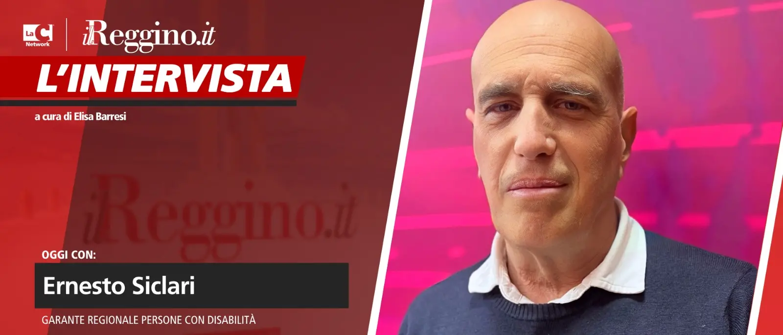 Il garante Ernesto Siclari: «Fare rete per costruire una Calabria inclusiva»\n