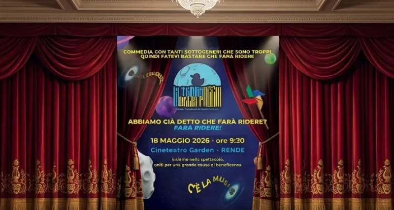 A Rende “La terra della pazzia” diventa teatro sociale per scuole e solidarietà\n