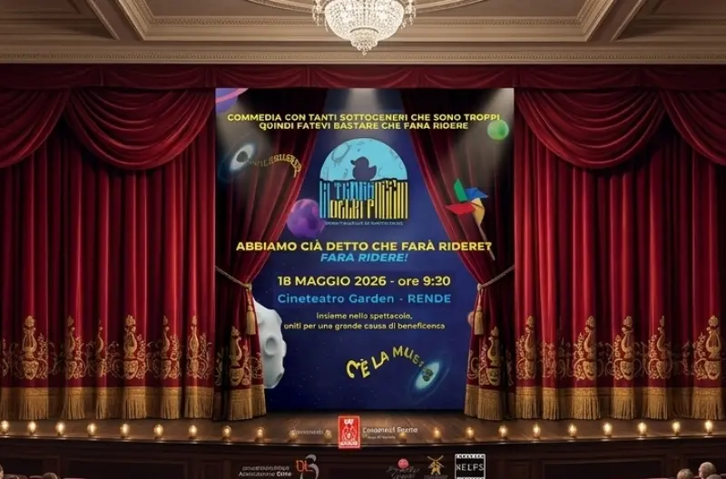 A Rende “La terra della pazzia” diventa teatro sociale per scuole e solidarietà\n