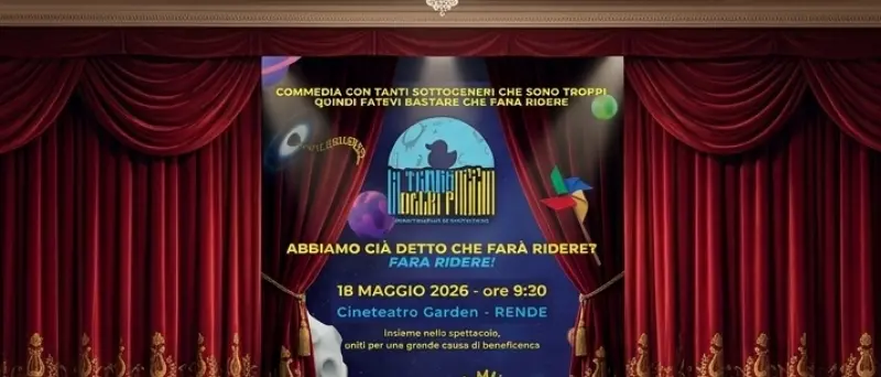 A Rende “La terra della pazzia” diventa teatro sociale per scuole e solidarietà\n