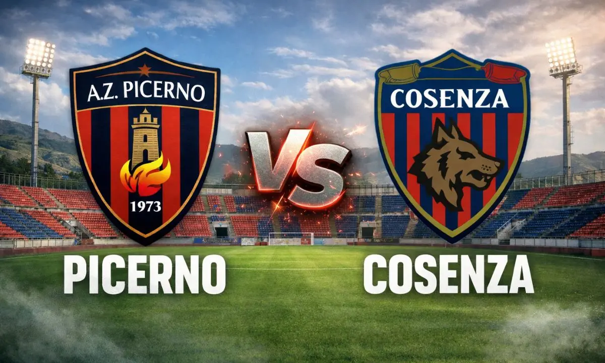 Picerno-Cosenza (1-1): formazioni, tabellino e cronaca del match | LIVE