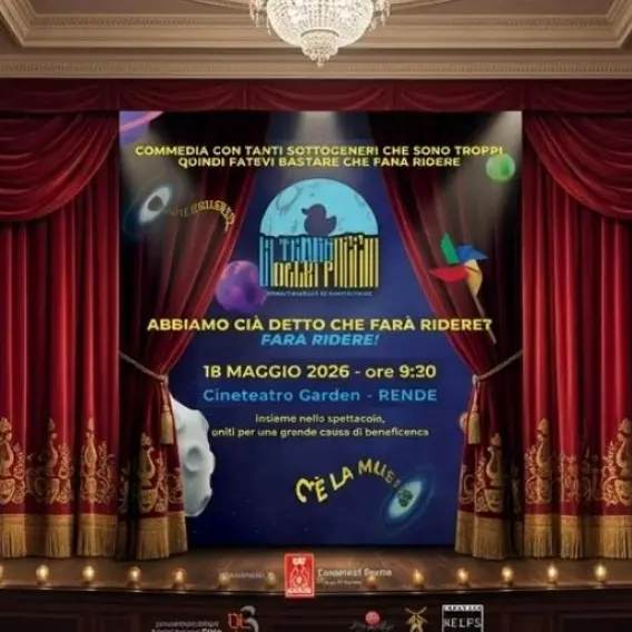 La terra della pazzia: a Rende teatro e solidarietà con lo spettacolo rivolto alle scuole\n