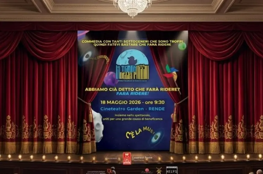 La terra della pazzia: a Rende teatro e solidarietà con lo spettacolo rivolto alle scuole\n