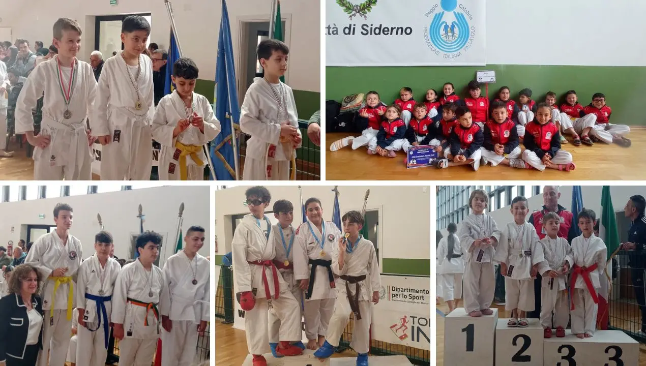 La Tropheum Karate Club di Ricadi conquista il terzo posto per numero di medaglie al Campionato regionale Interstile\n
