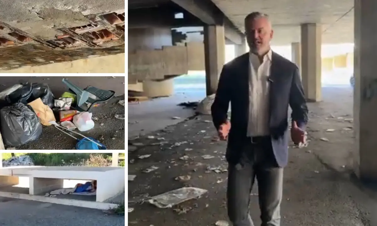 Cosenza, crolli e degrado alla stazione. Mancini: «Città senza visione, pronto a guidarla»\n