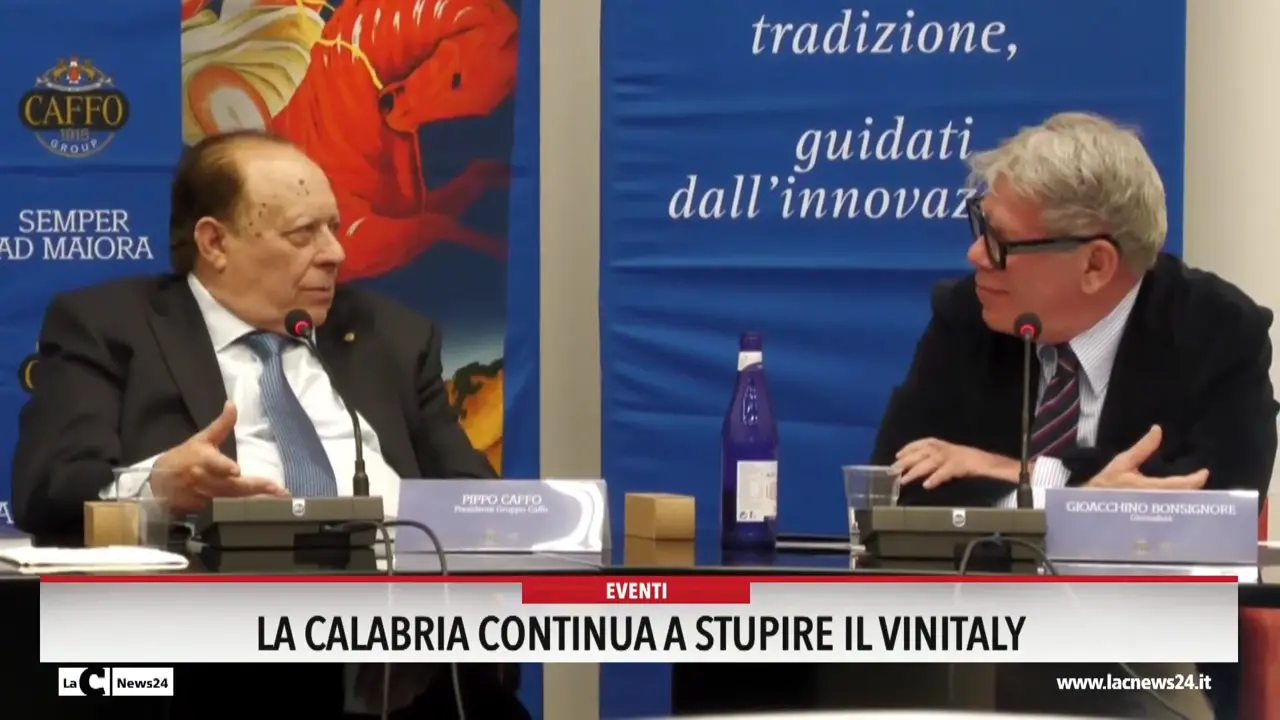 La Calabria continua a stupire il Vinitaly