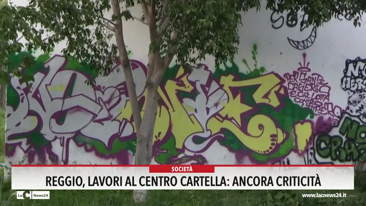 Reggio, lavori al centro Cartella: ancora criticità