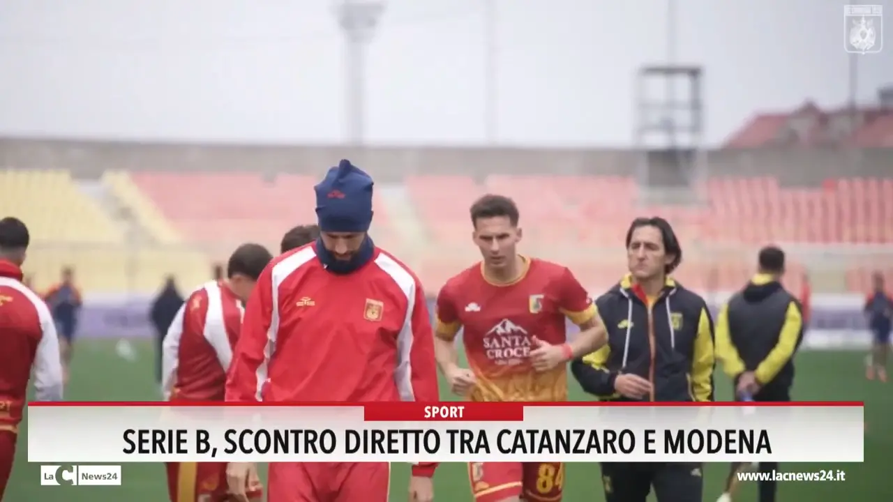 Serie B, scontro diretto tra Catanzaro e Modena