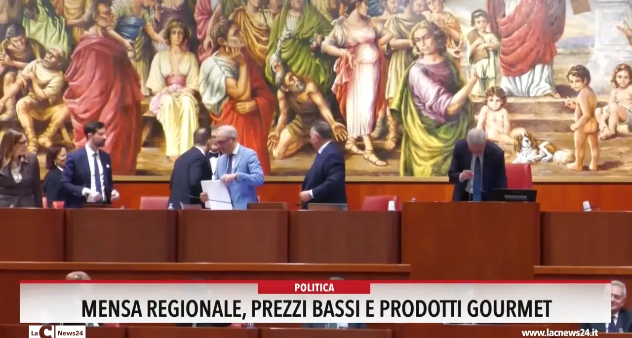 Mensa regionale, prezzi bassi e prodotti gourmet
