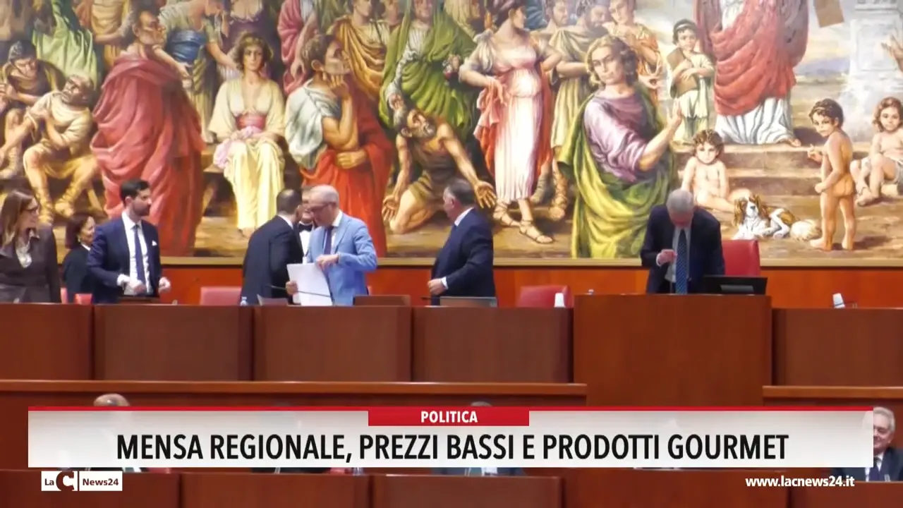 Mensa regionale, prezzi bassi e prodotti gourmet