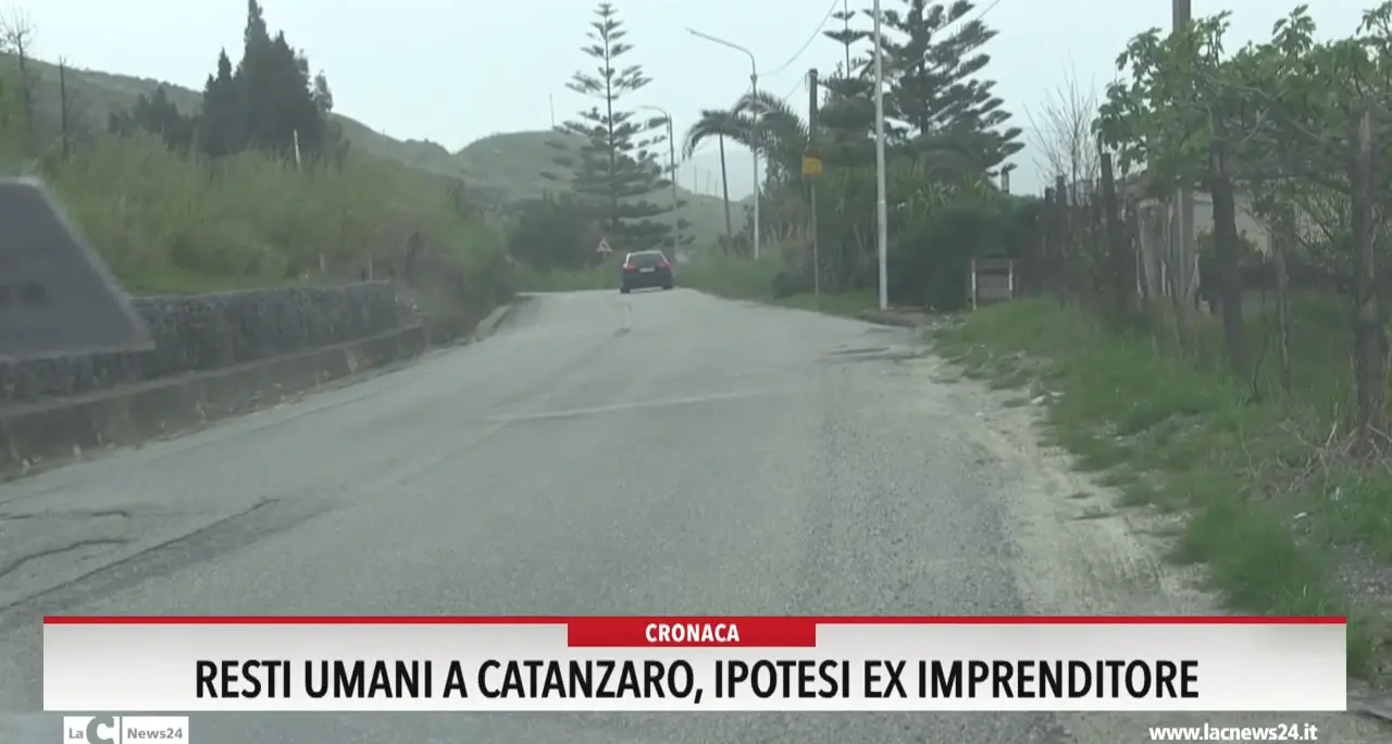 Resti umani a Catanzaro, ipotesi ex imprenditore