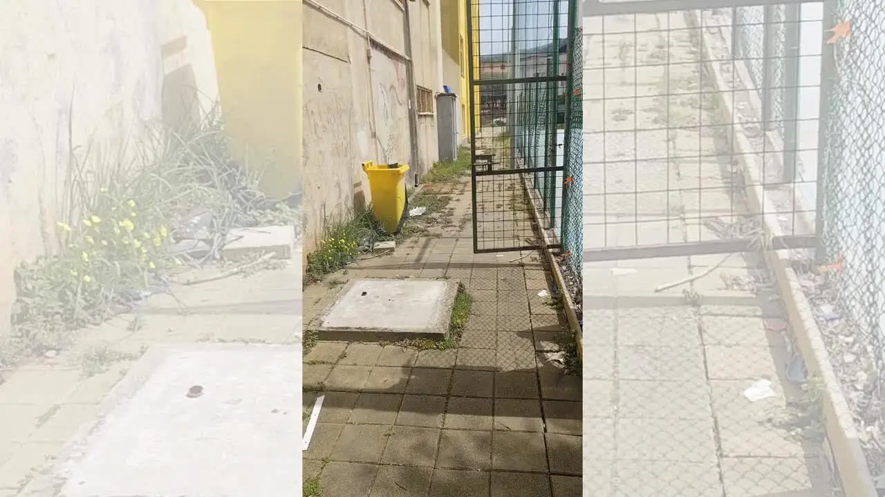 Degrado in una scuola media di Vibo Marina