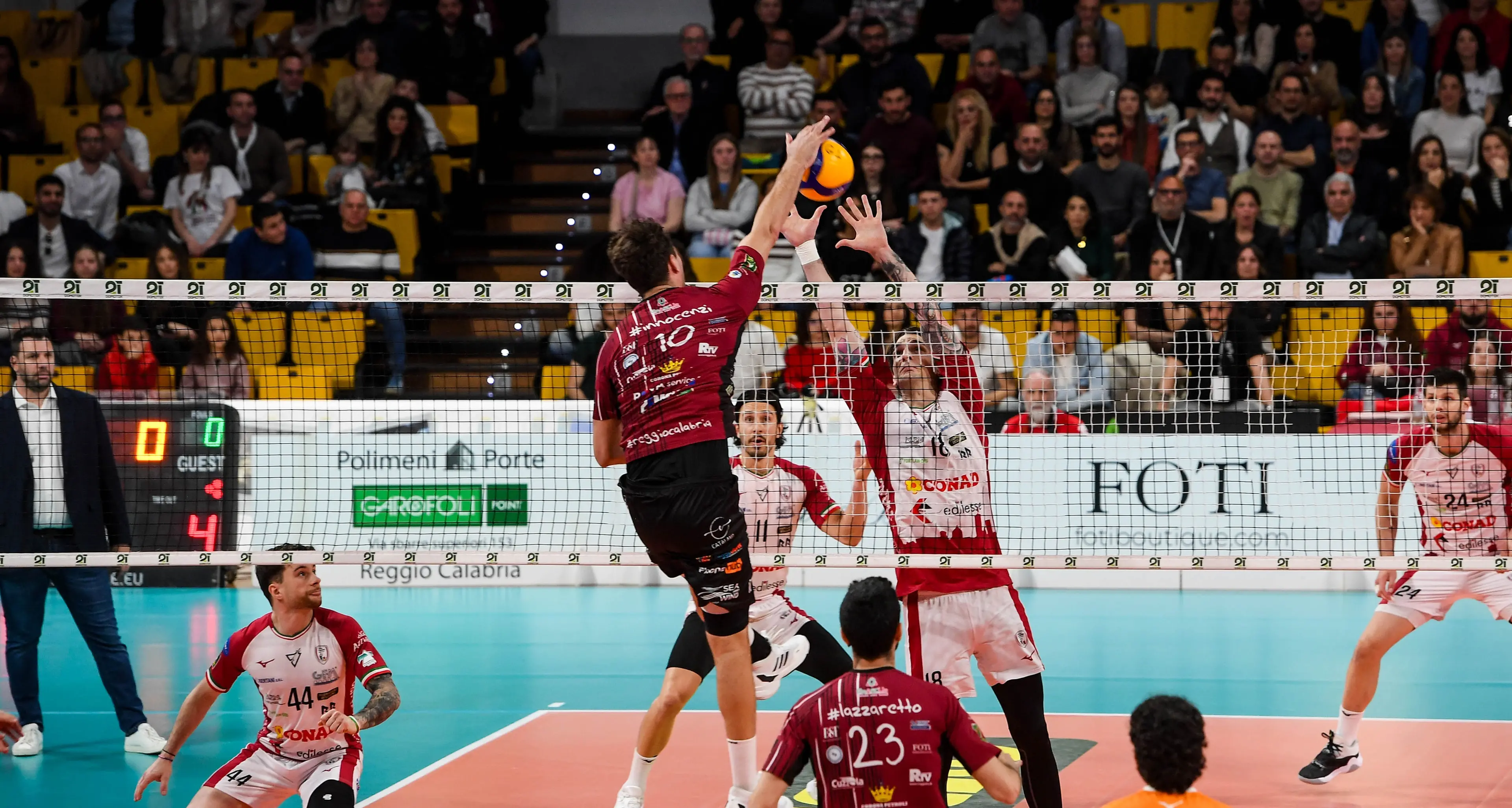 Domotek, Innocenzi: «Vincere 3-0 in casa è una liberazione. A Reggio Emilia ce la giochiamo»\n