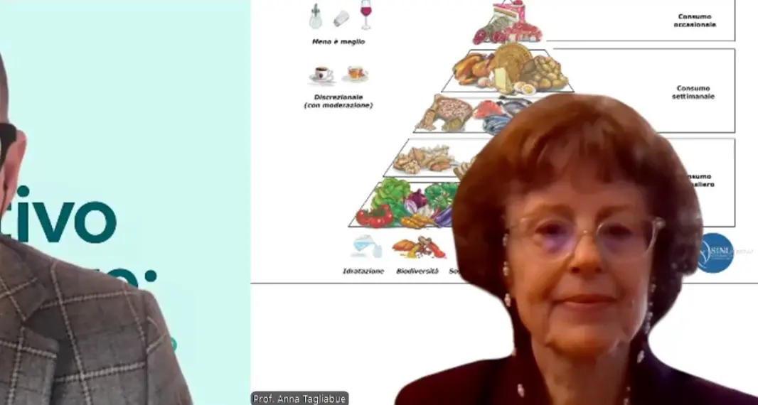 Nutrizione e prevenzione:\u00A0Anna Tagliabue e SINU al fianco del progetto “Obiettivo Benessere” per il futuro dei minori\n