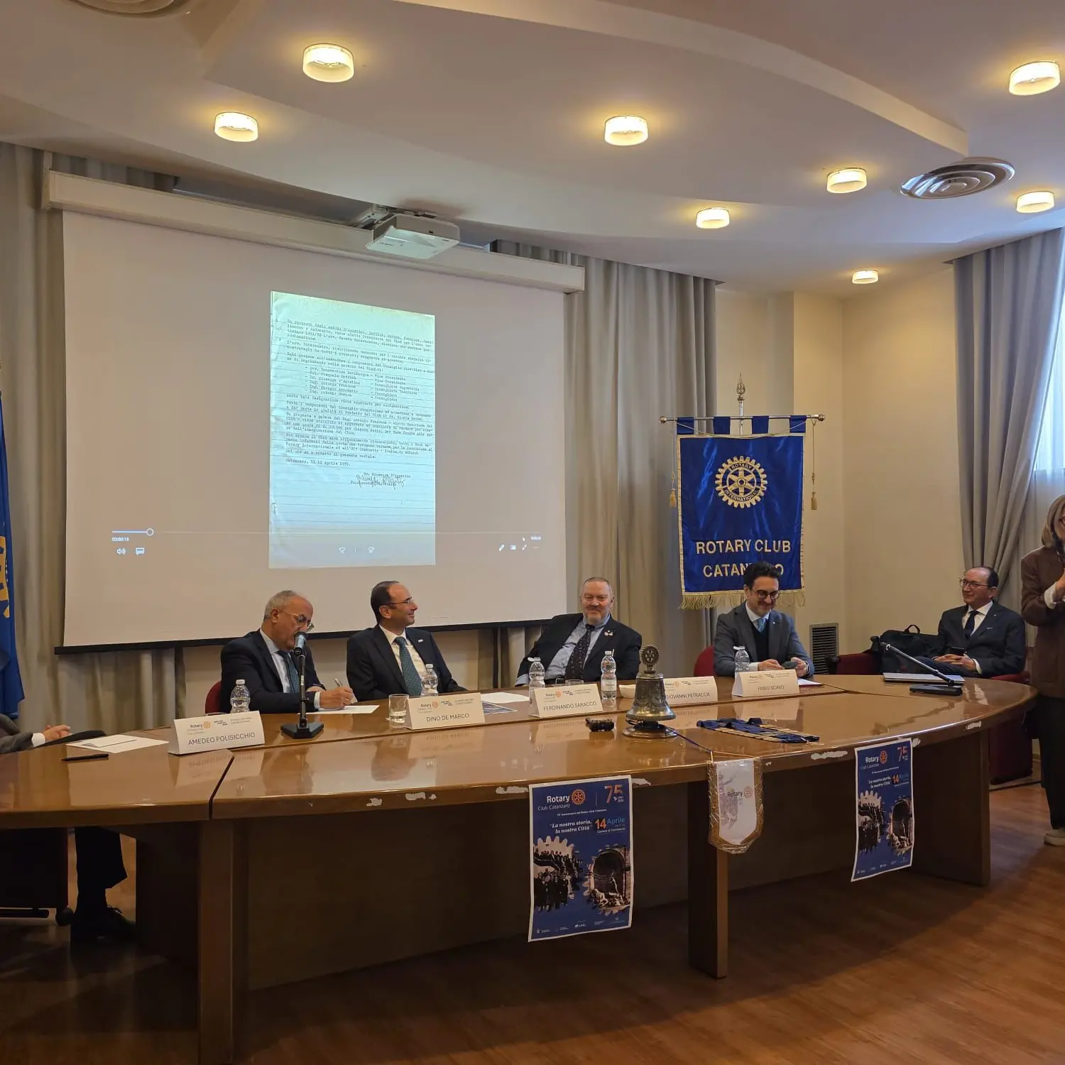 Rotary Catanzaro, presentate le iniziative per 75 anni, tra memoria e futuro\n
