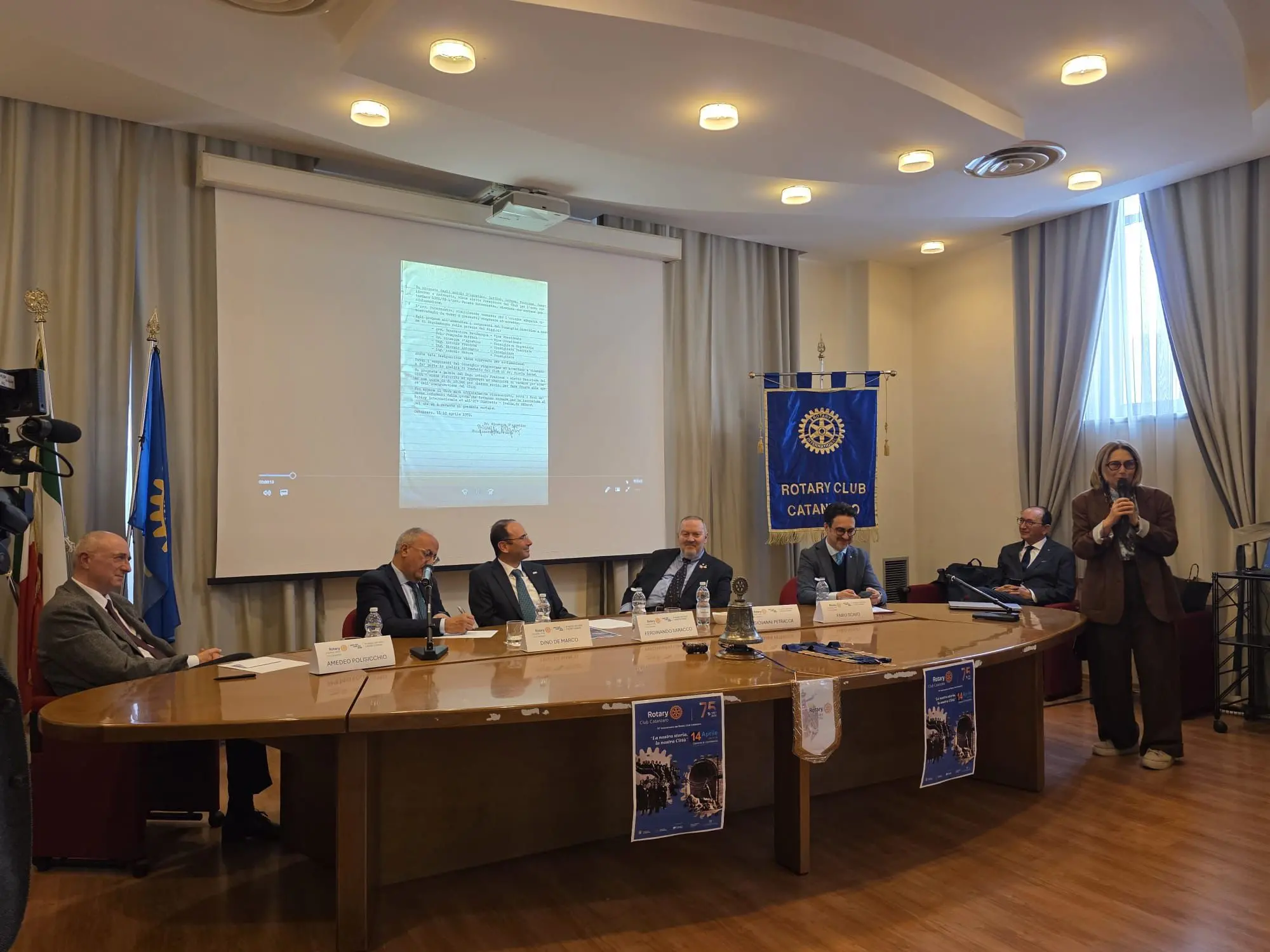 Rotary Catanzaro, presentate le iniziative per 75 anni, tra memoria e futuro\n