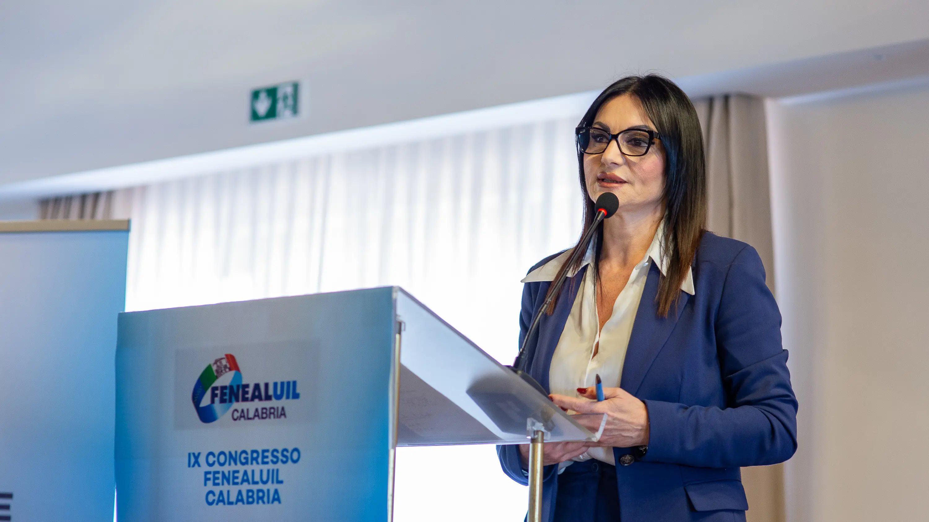 La segretaria regionale UIL Calabria, Mariaelena Senese