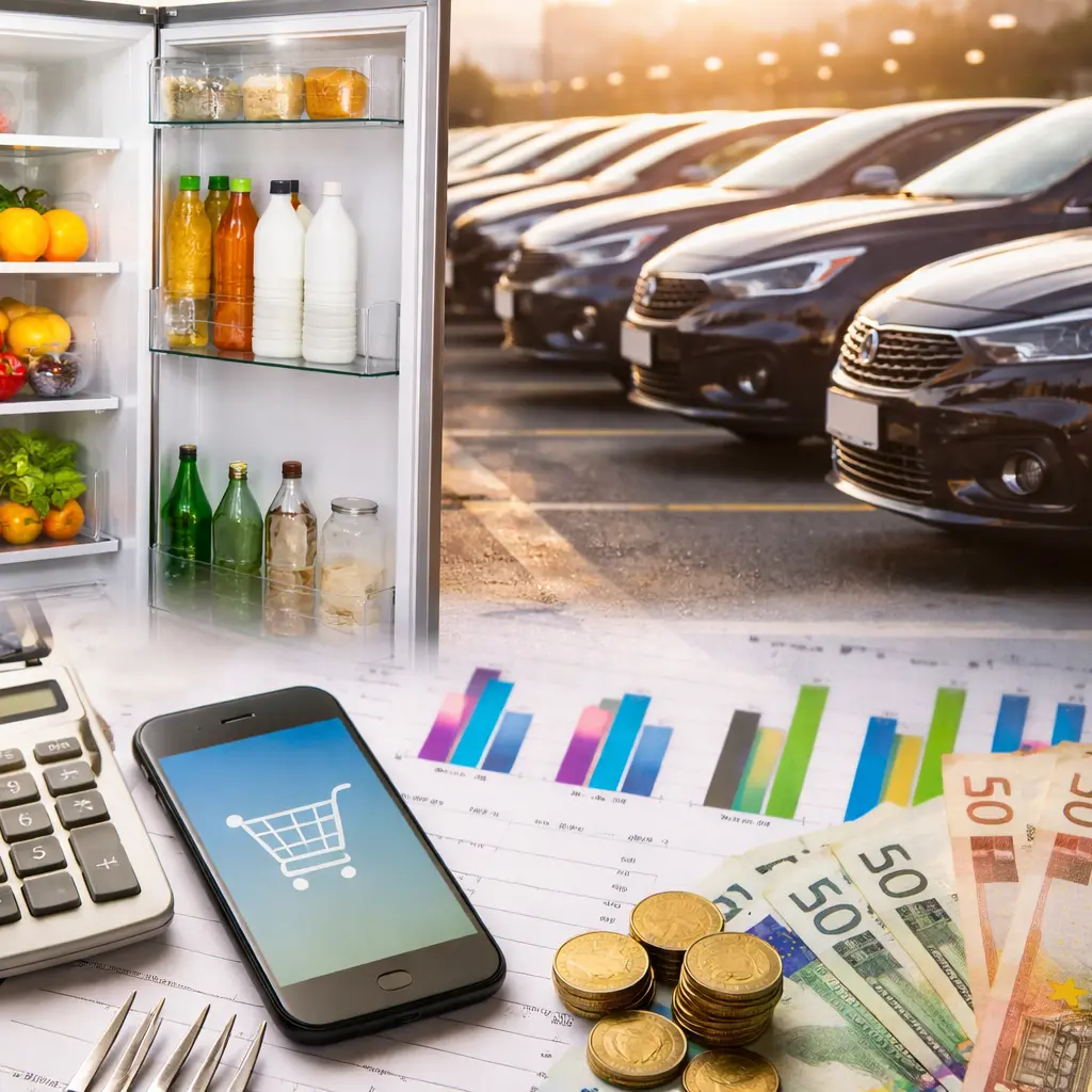 Cala la spesa per beni durevoli ma Cosenza tiene: si spende di più per auto usate, elettrodomestici e mobili\n