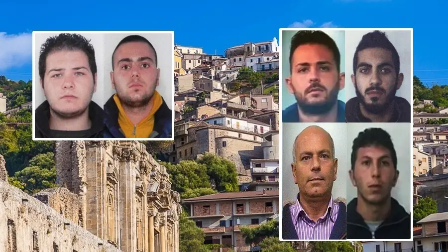 <p>Nei riquadri da sinistra verso destra: Rinaldo Loielo, Filippo Pagano, Alex Nesci, Valerio Loielo, Salvatore Callea e Cristian Loielo</p>\\n