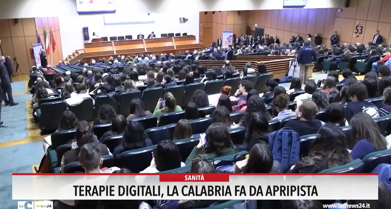 Terapie digitali, la Calabria fa da apripista