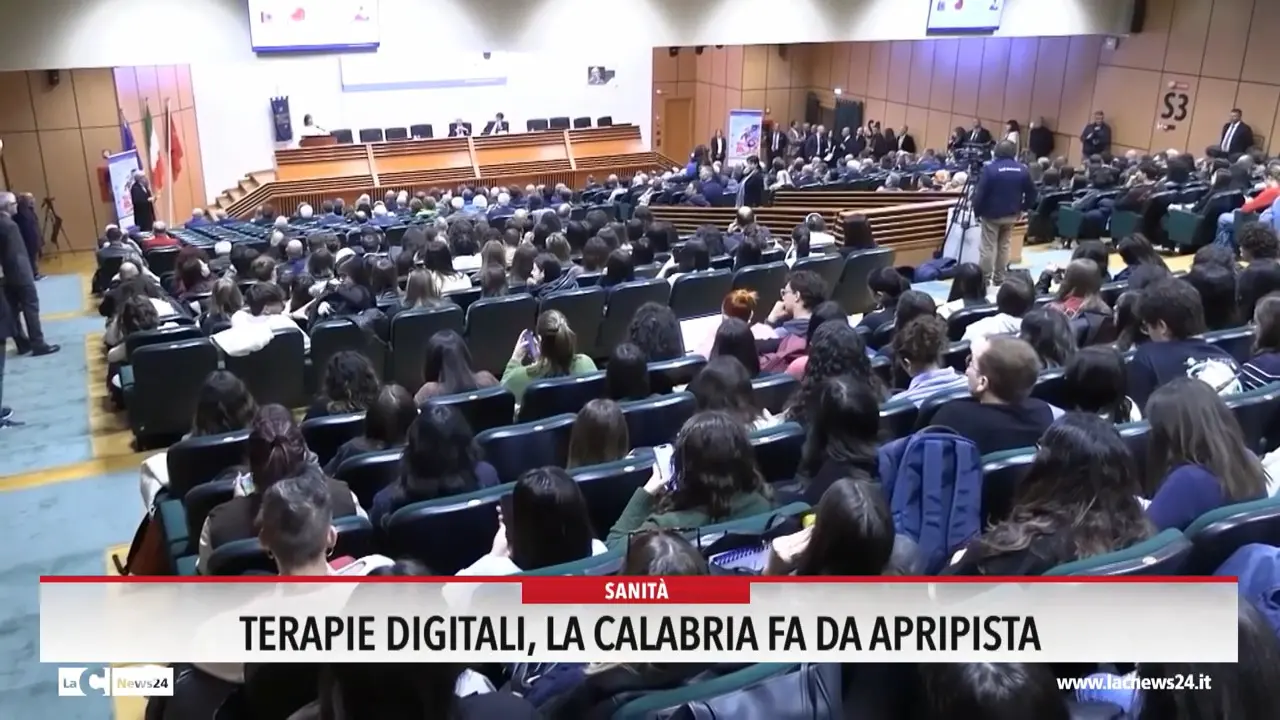 Terapie digitali, la Calabria fa da apripista